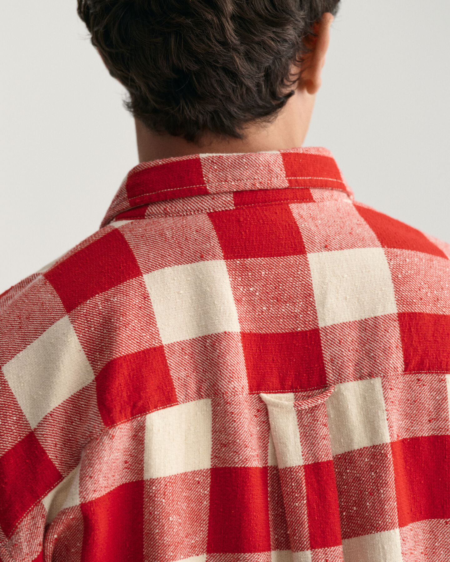 Strukturiertes Oversized Buffalo Checked Hemd