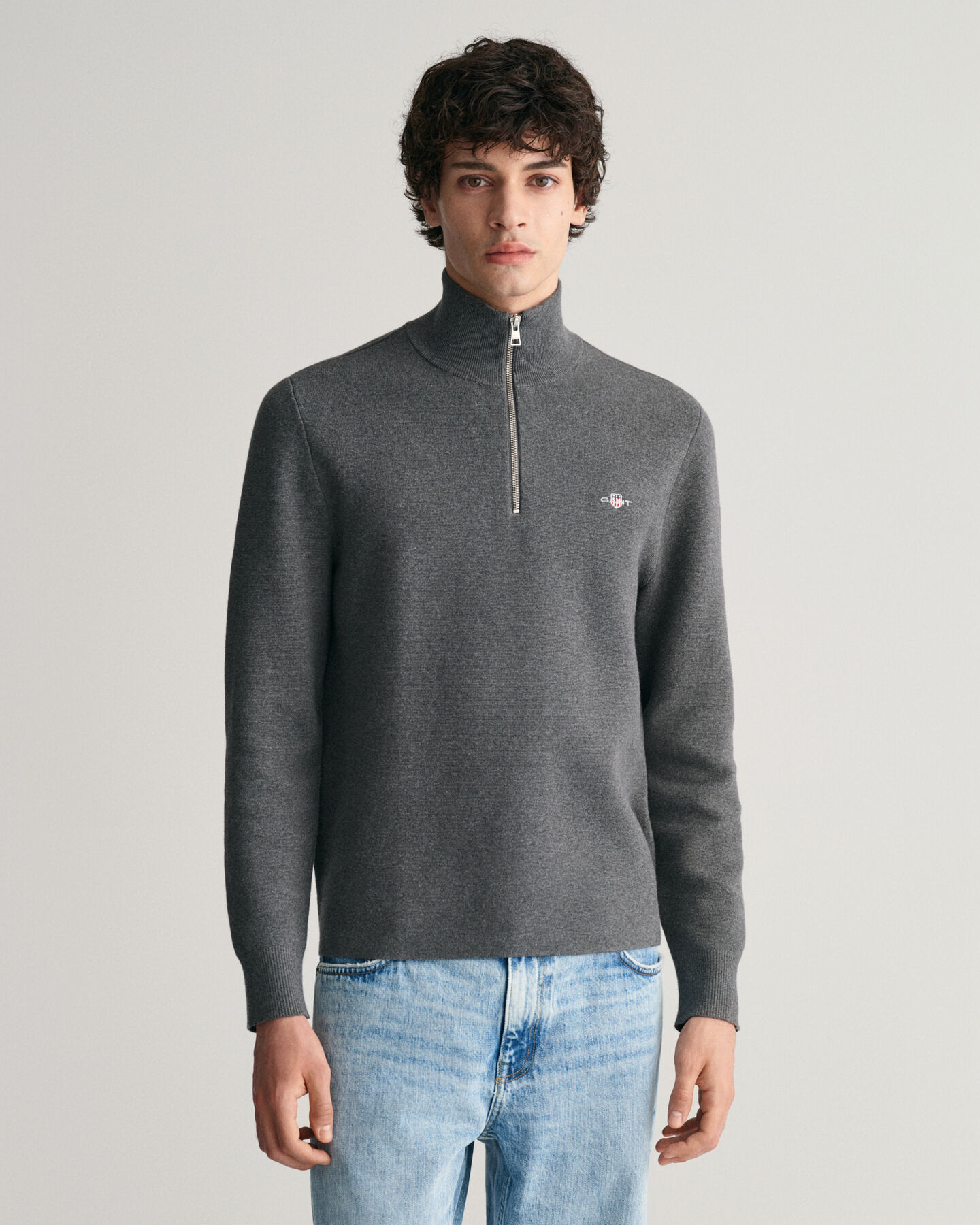 Milano Knit Baumwoll Troyer