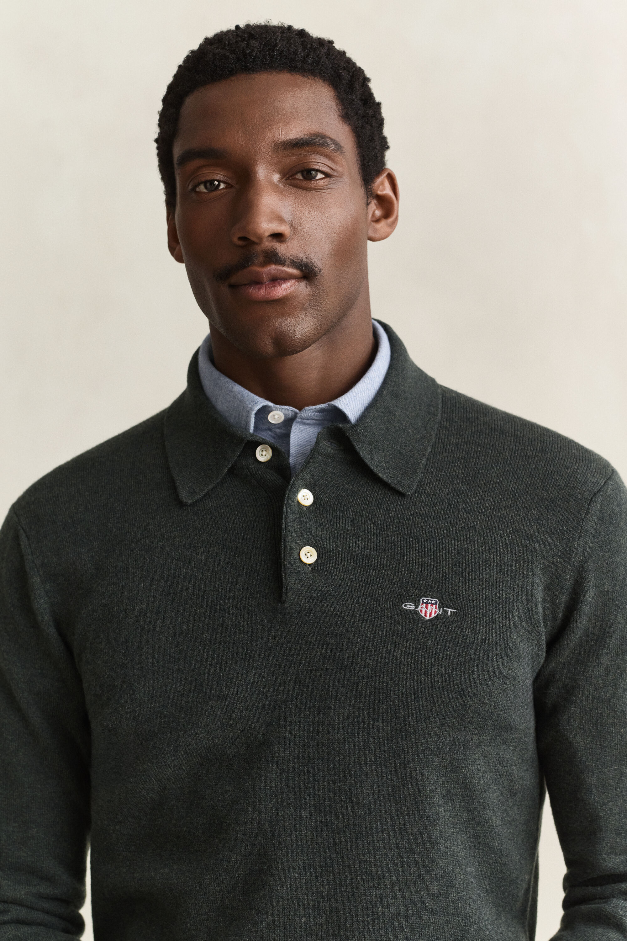 Superfine Lambswool Polopullover