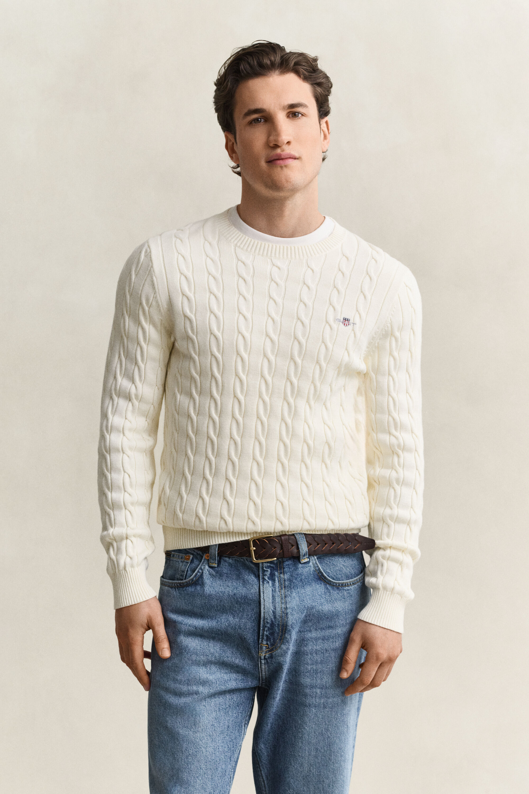 Classic Zopfstrickpullover