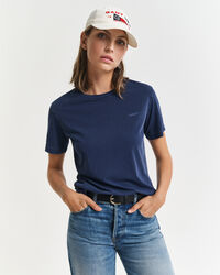 Sunfaded Rundhals-T-Shirt