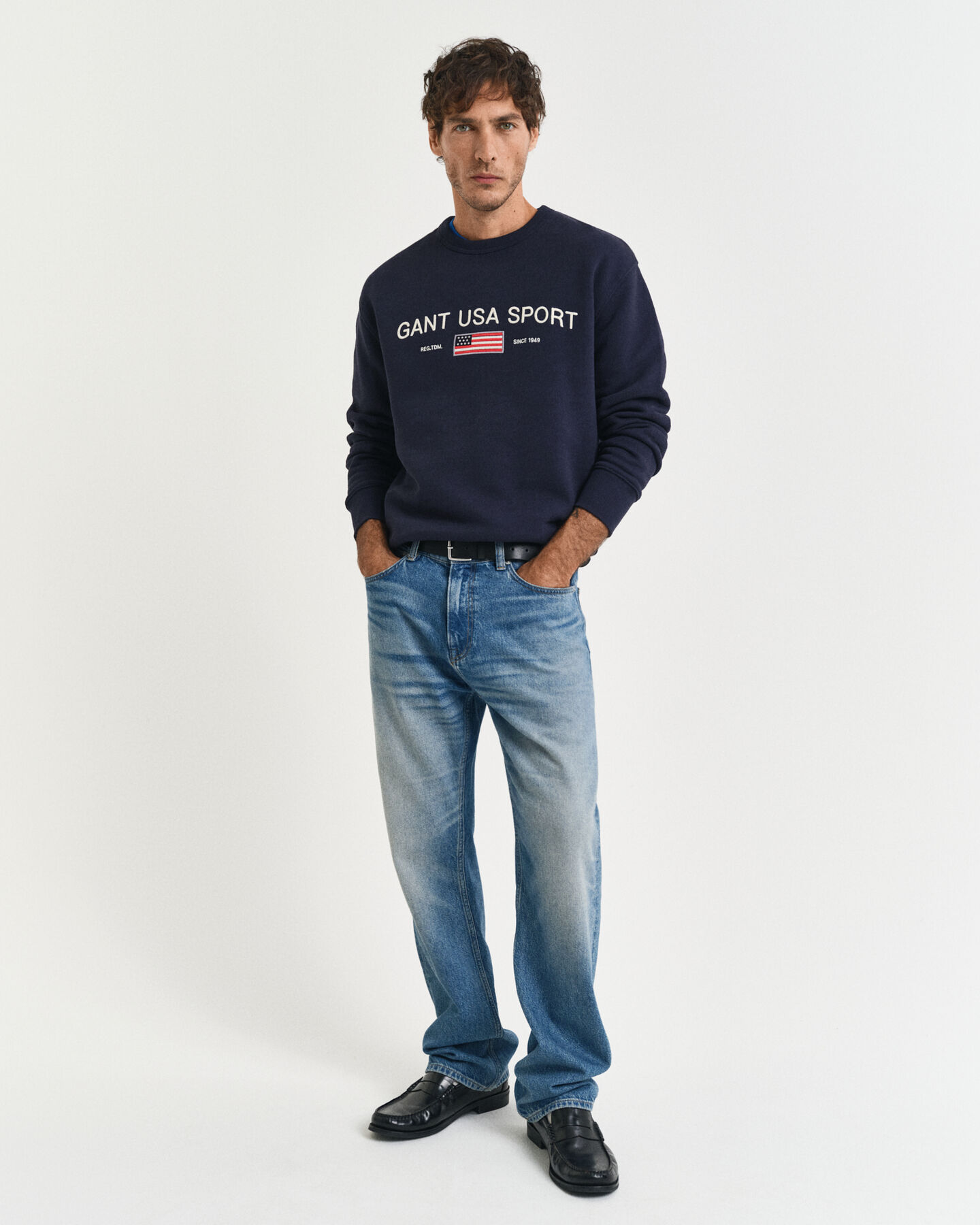 Graphic Rundhals-Sweatshirt