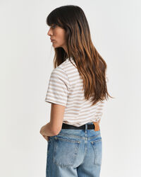 Shield T-Shirt mit Streifen