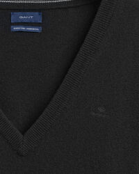 V-Neck Pullover aus Super Fine Lambswool