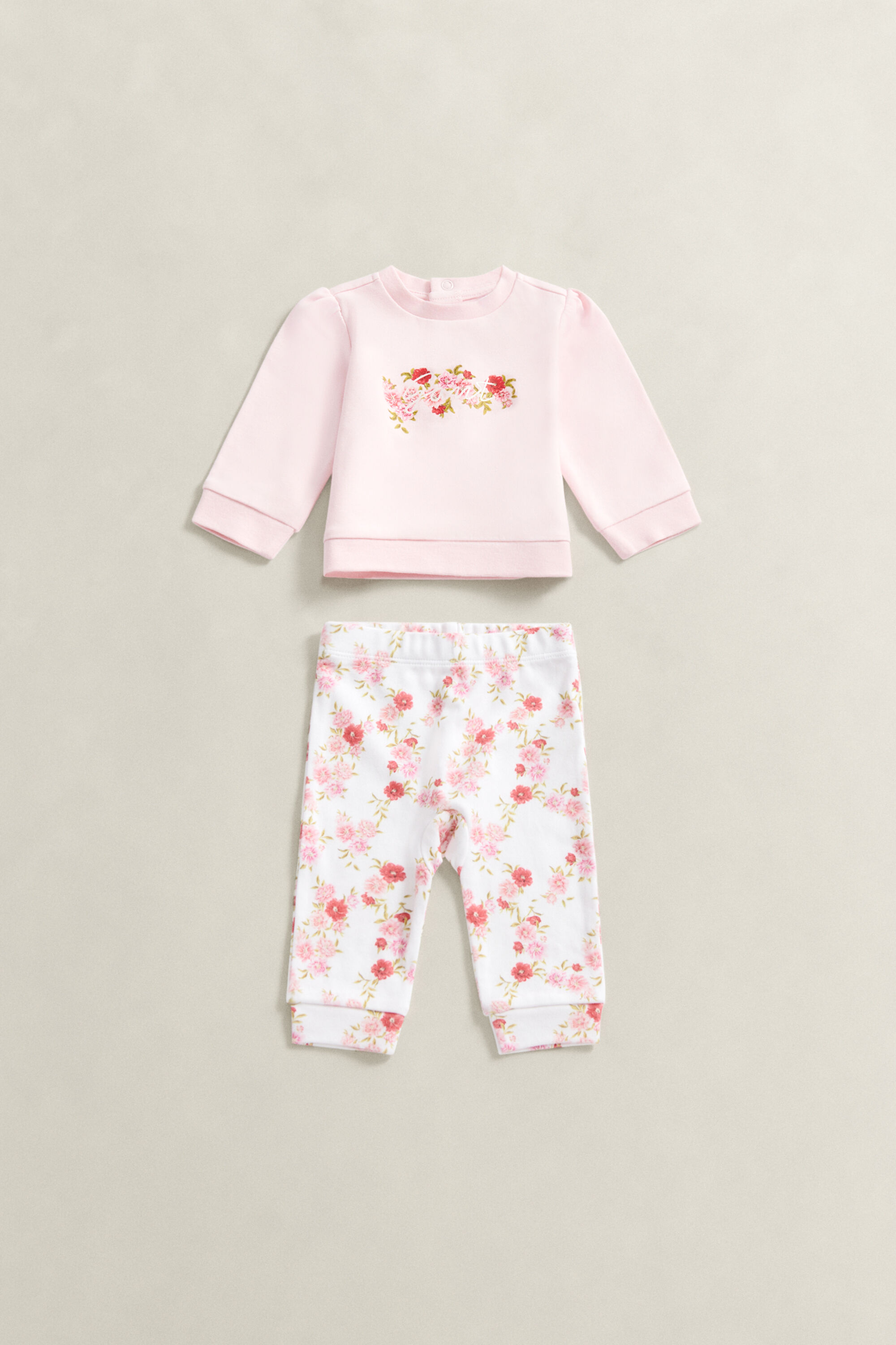 Baby Girls Sweatshirt & Leggings Set