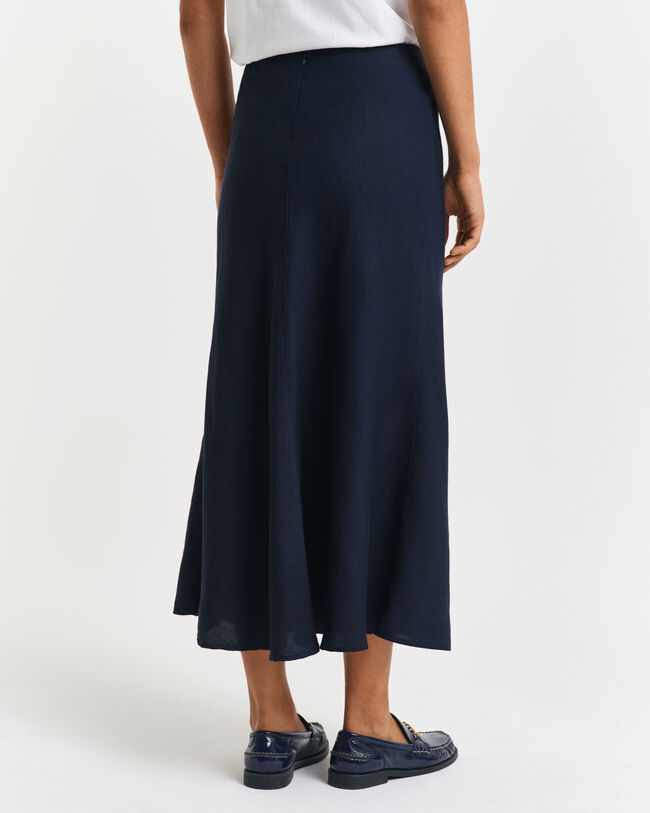 Rock aus Leinenmischung