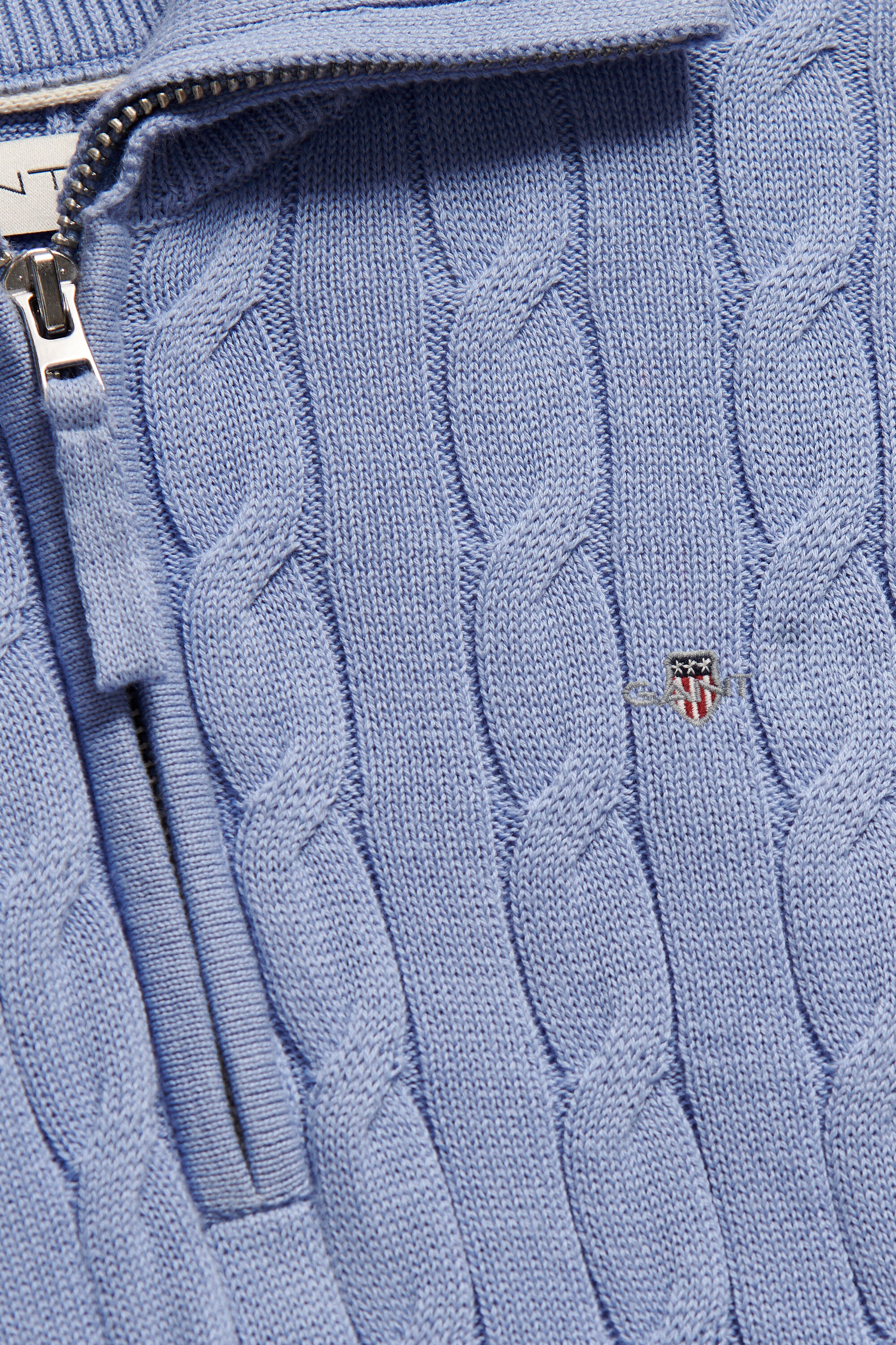 Maglia con zip corta a trecce Teen Girls