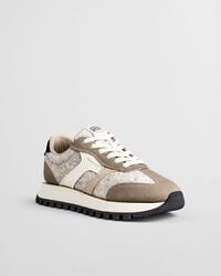 Caffay Sneaker aus Veloursleder und Wolle