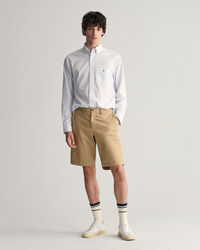 Relaxed Fit Twill Shorts