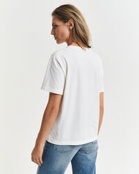 Anchor T-Shirt mit Stickerei