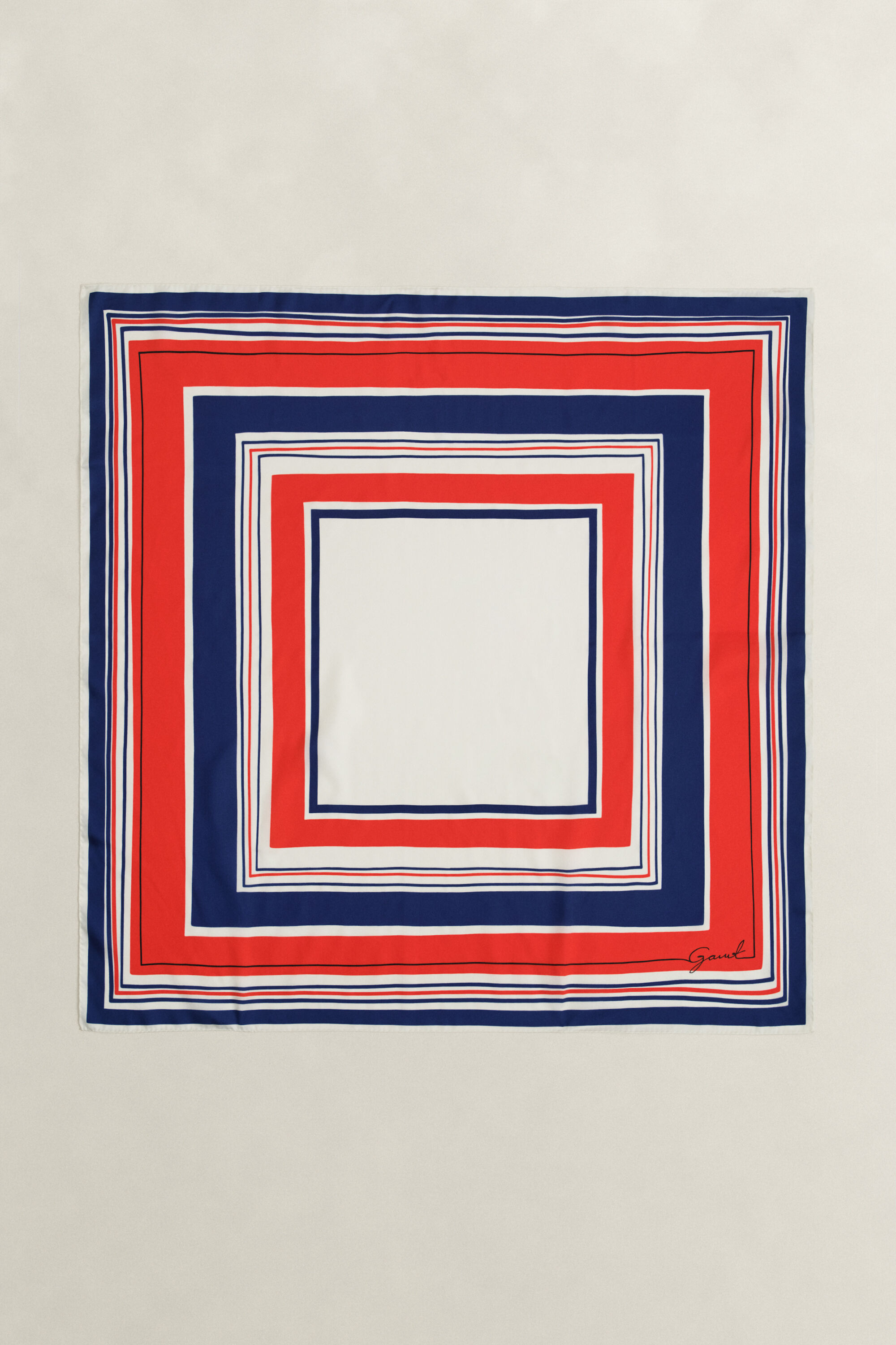 Nautical Seidentuch mit Streifen