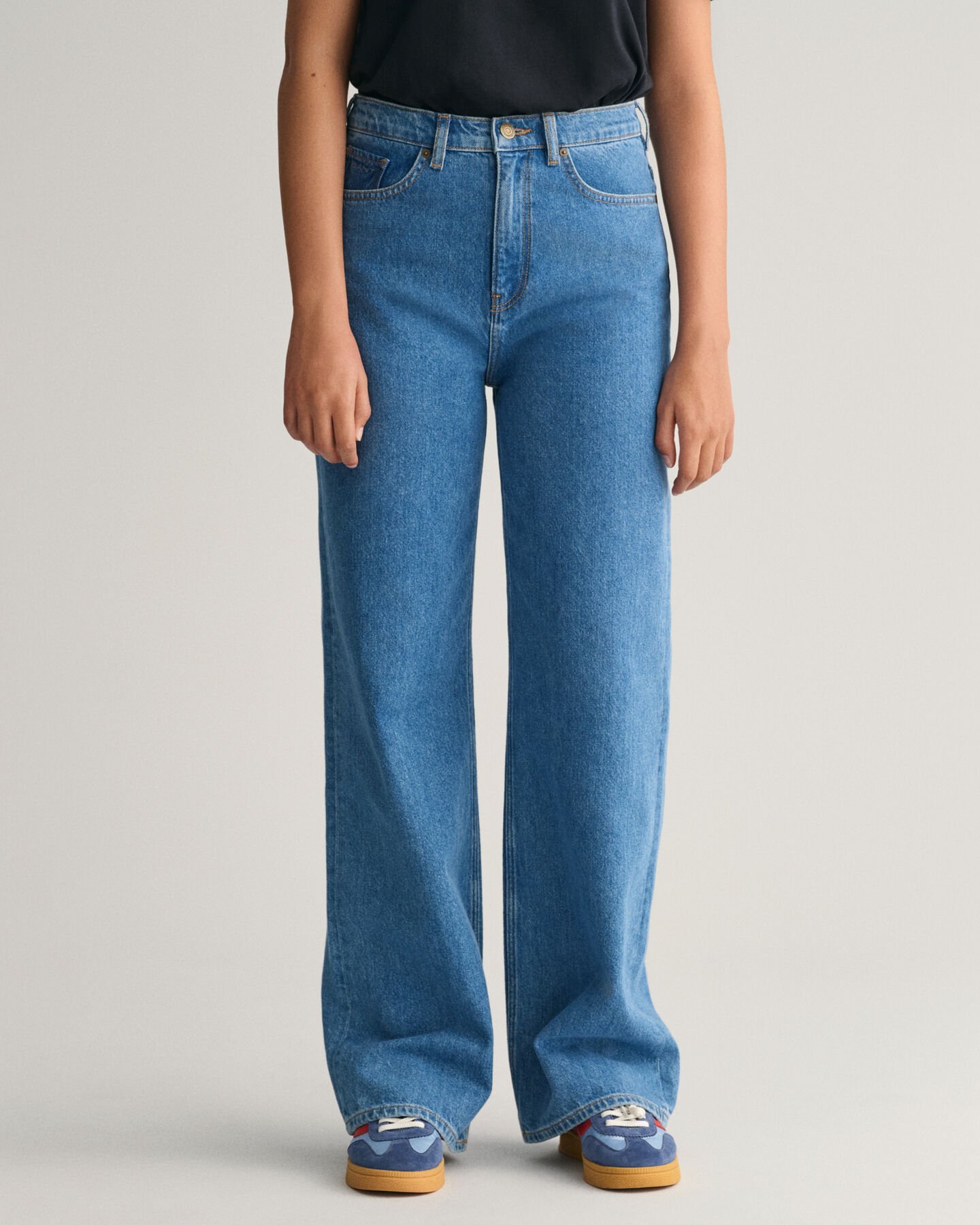 Teen Girls Jeans mit weitem Bein