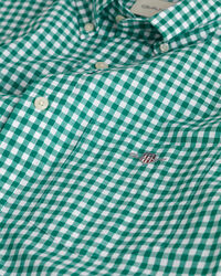 Regular Fit Classic Gingham Popeline Kurzarmhemd