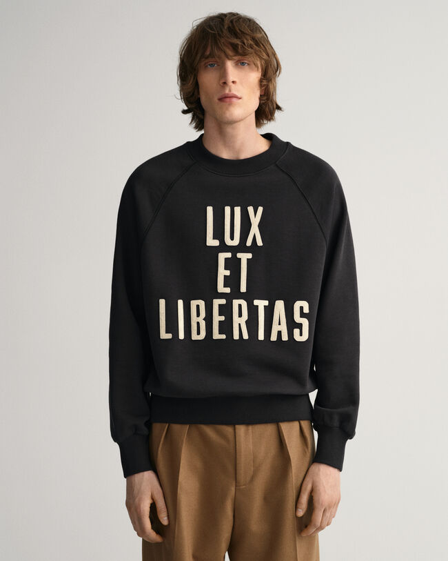 Luxe Rundhals-Sweatshirt