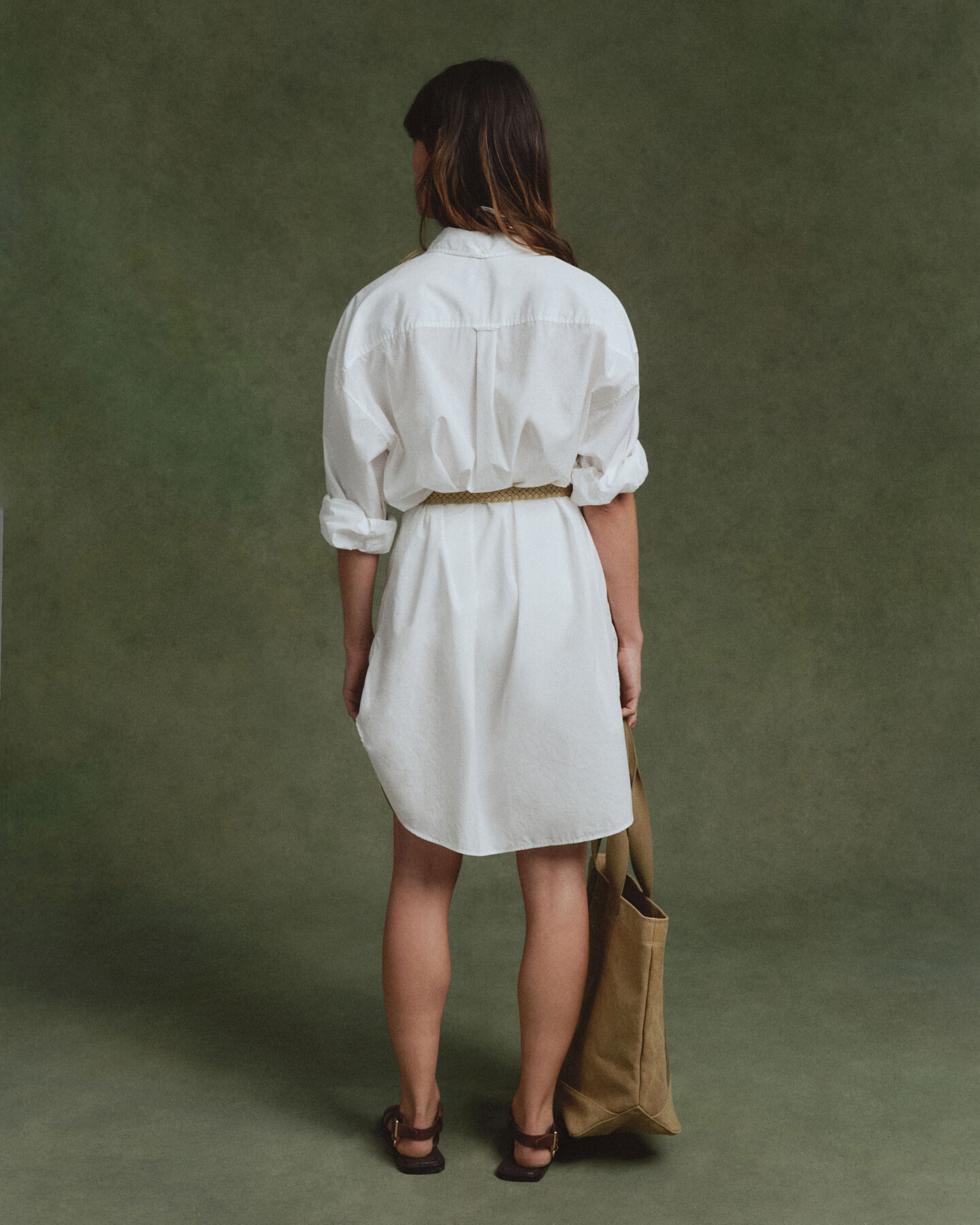 Oversized Hemdblusenkleid