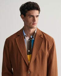 Relaxed Fit Seiden Anzugsakko