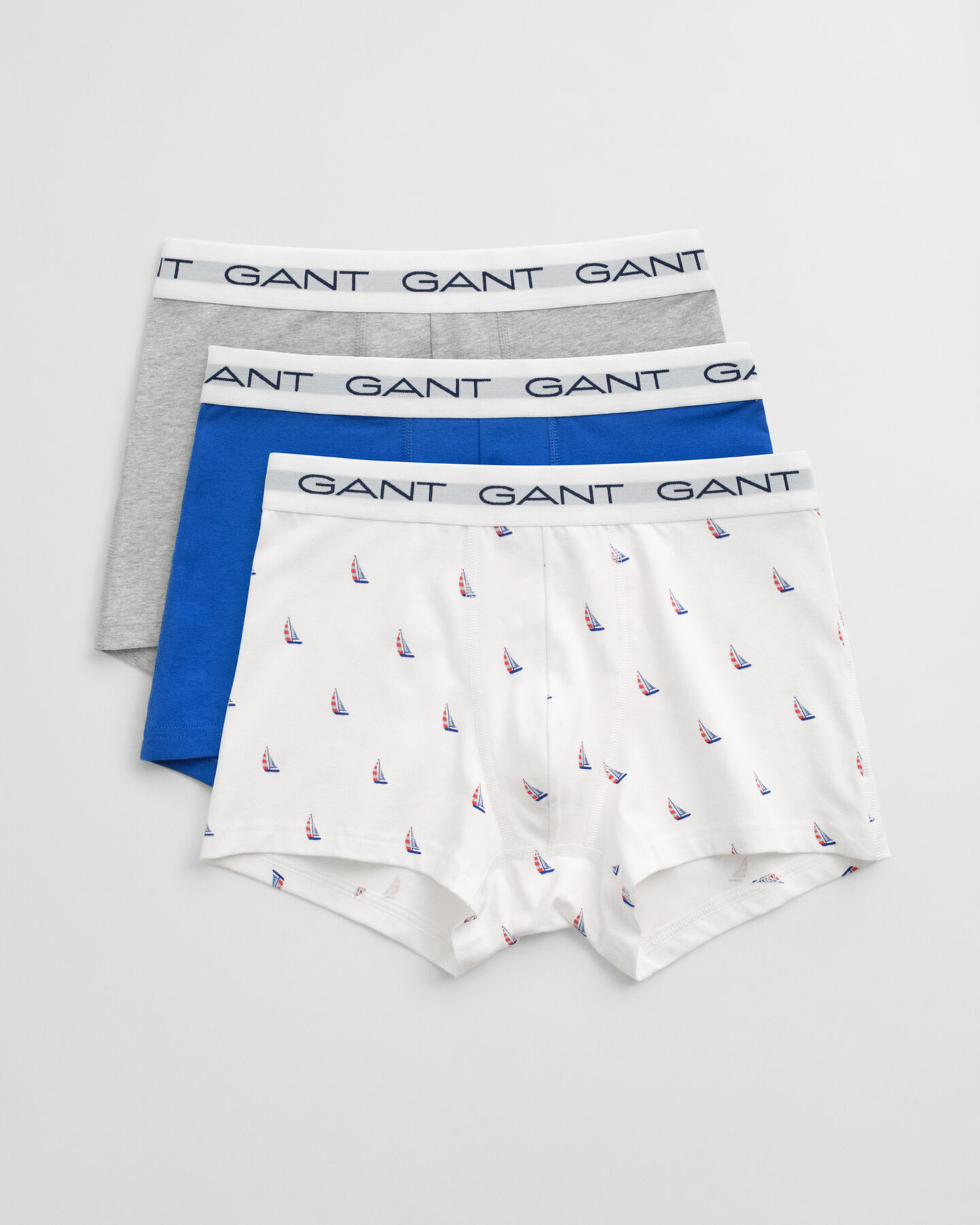 3er-Pack Boxershorts mit Boot-Print