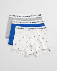 3er-Pack Boxershorts mit Boot-Print