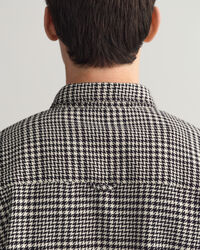 Oversized Houndstooth Baumwollhemd