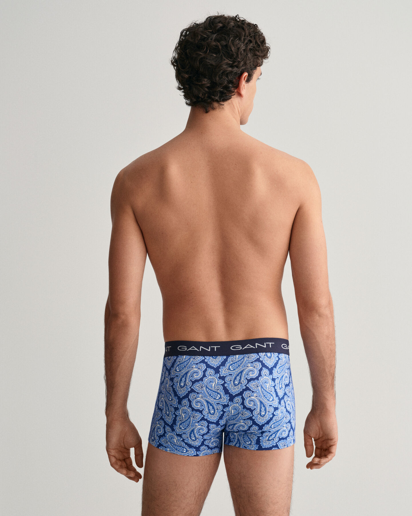 3er-Pack Boxershorts mit Paisley-Print