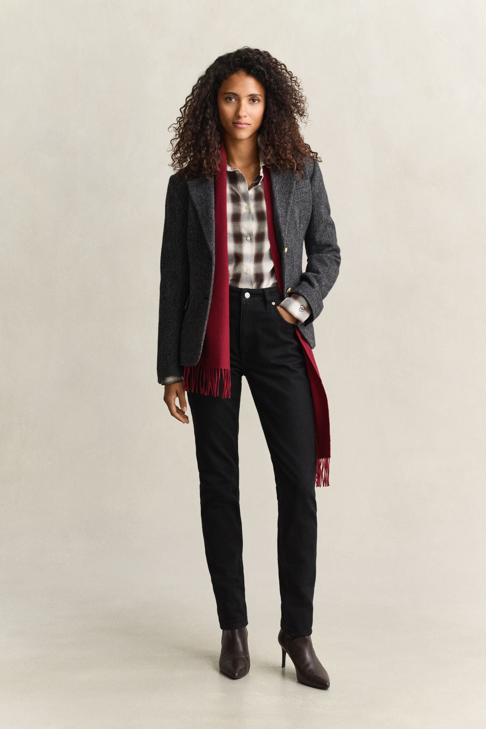 Camicia in flanella regular