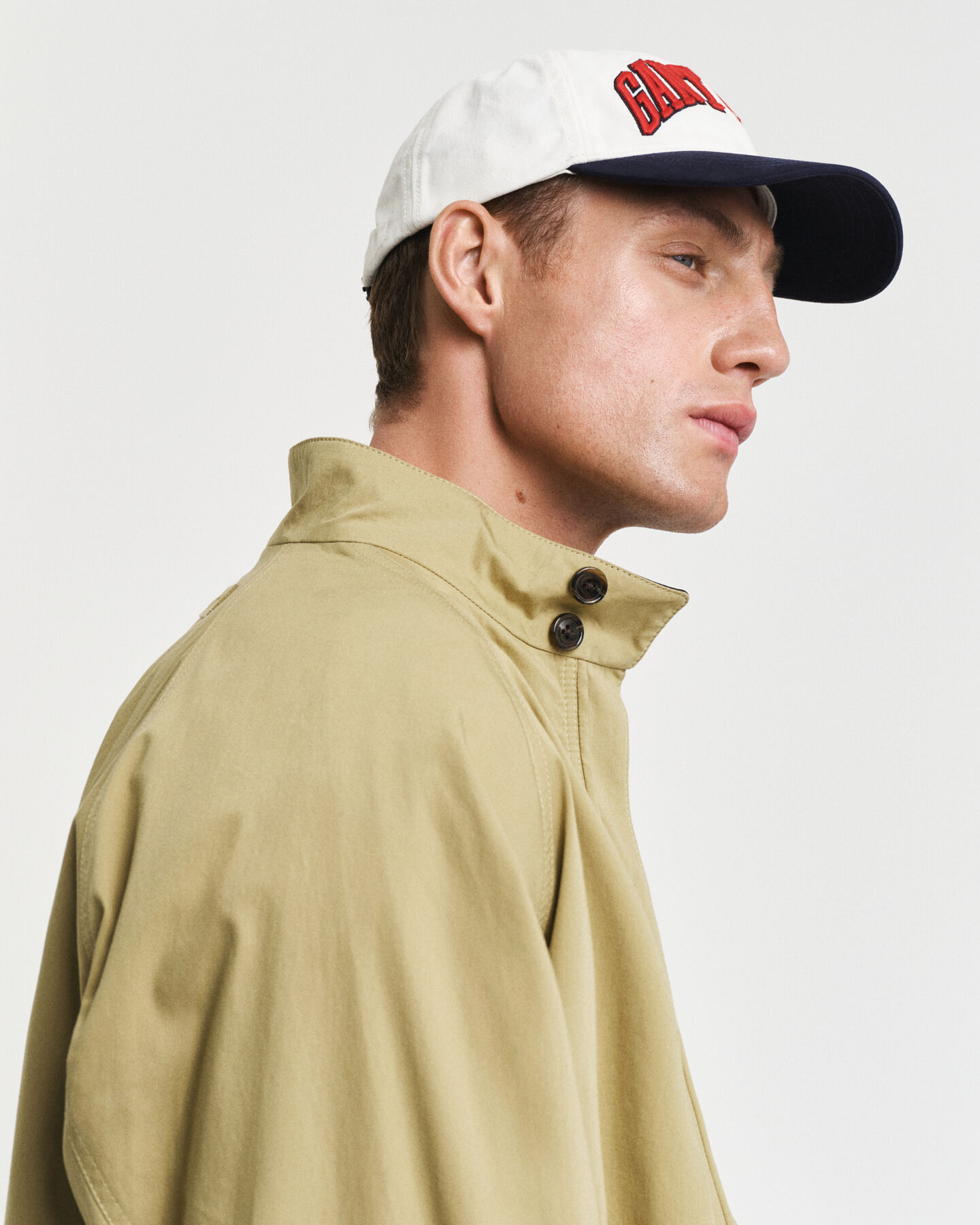 Harrington Jacke aus Baumwolle