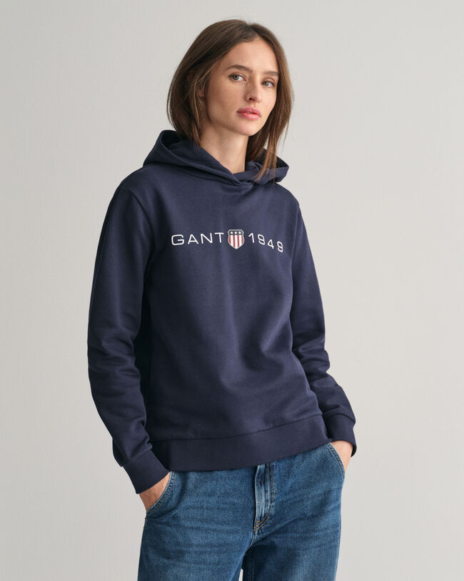 Archive Shield Hoodie mit Print
