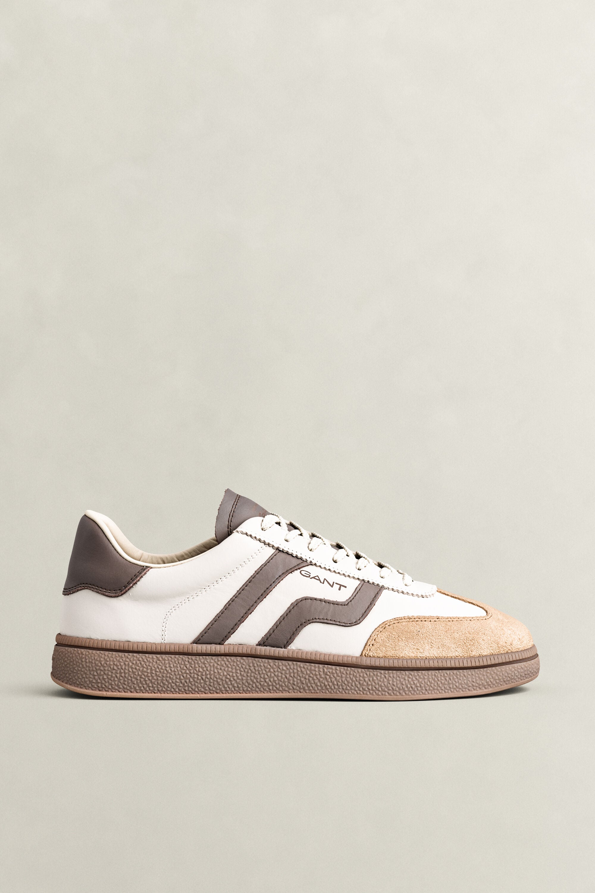 Baskets en cuir et daim Cuzmo