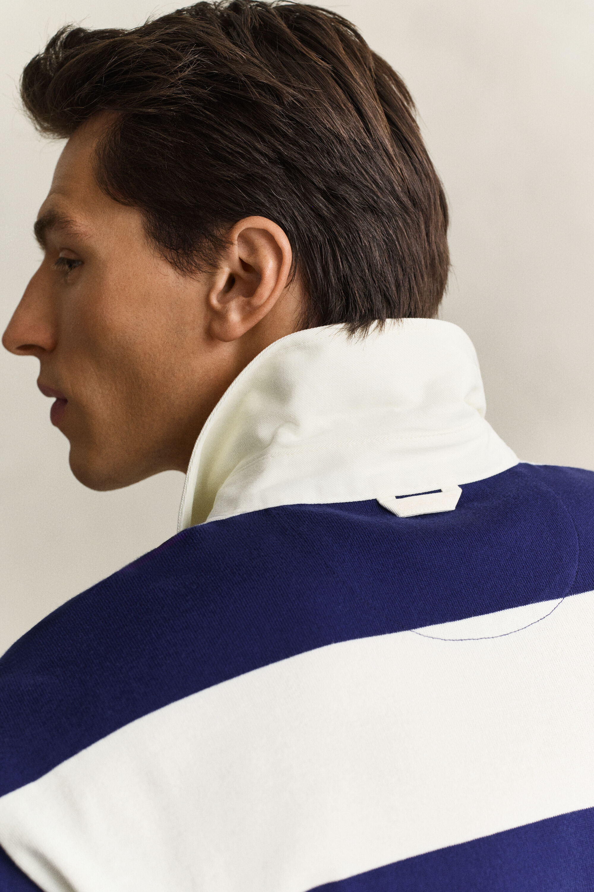 Heavy Rugger à rayures Gant x Yale