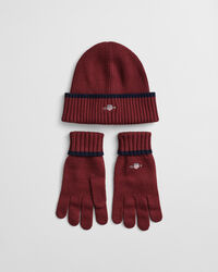 Essential Beanie und Handschuhe im Geschenkset