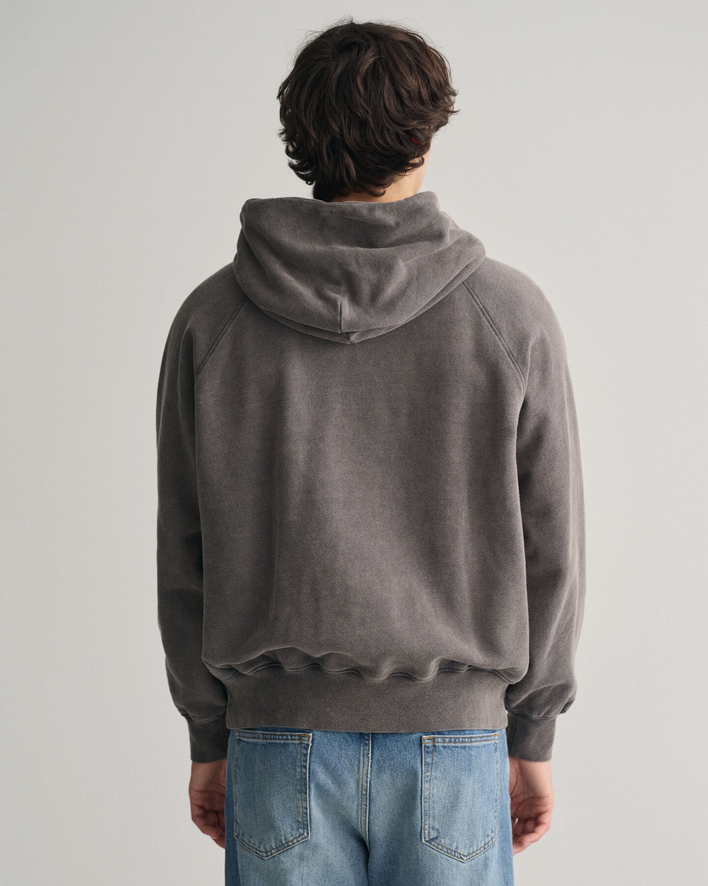 Hoodie mit Vintage-Waschung