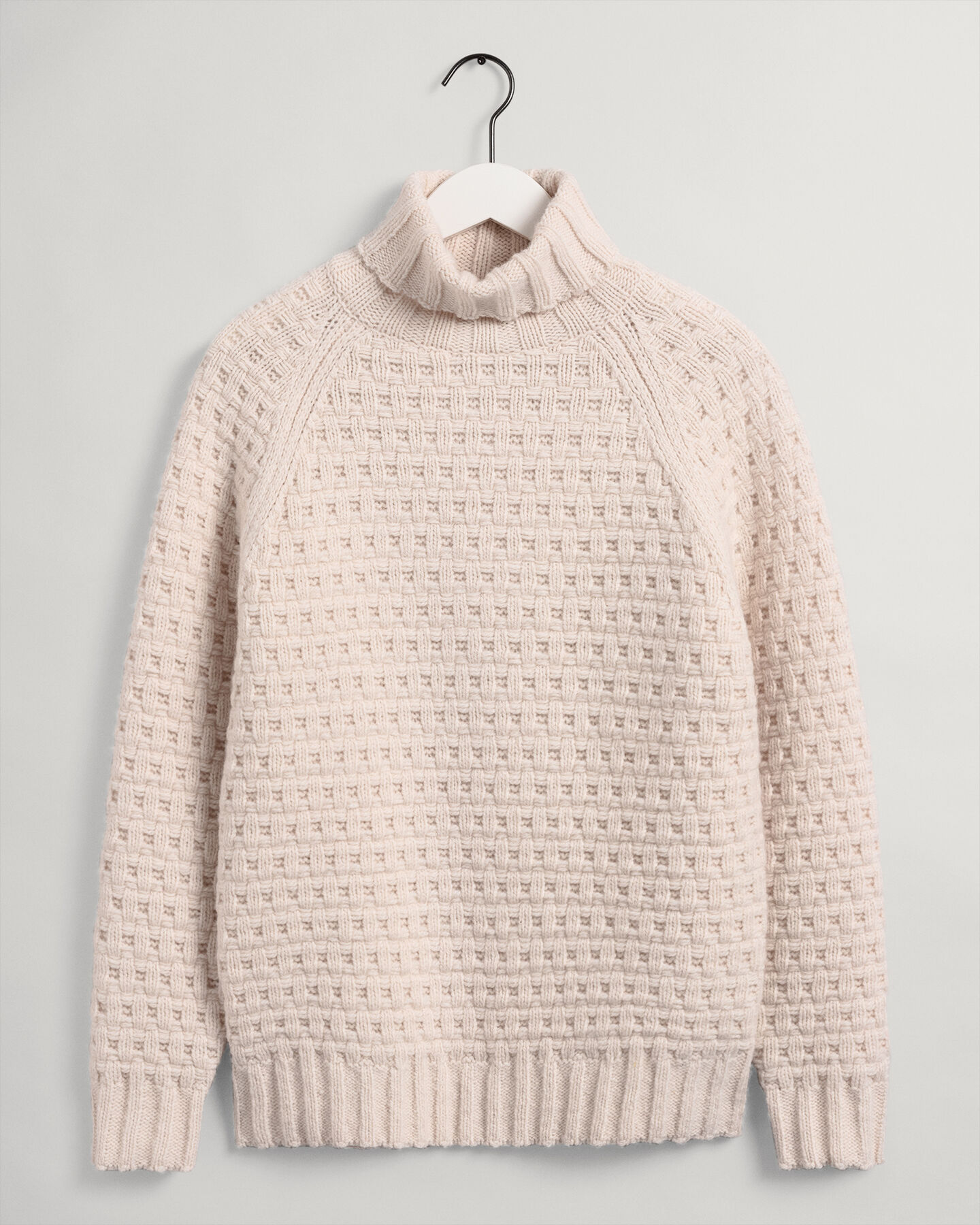 Chunky Texture Rollkragenpullover