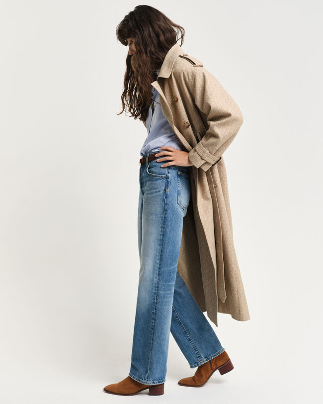 Monogram Jacquard Trenchcoat