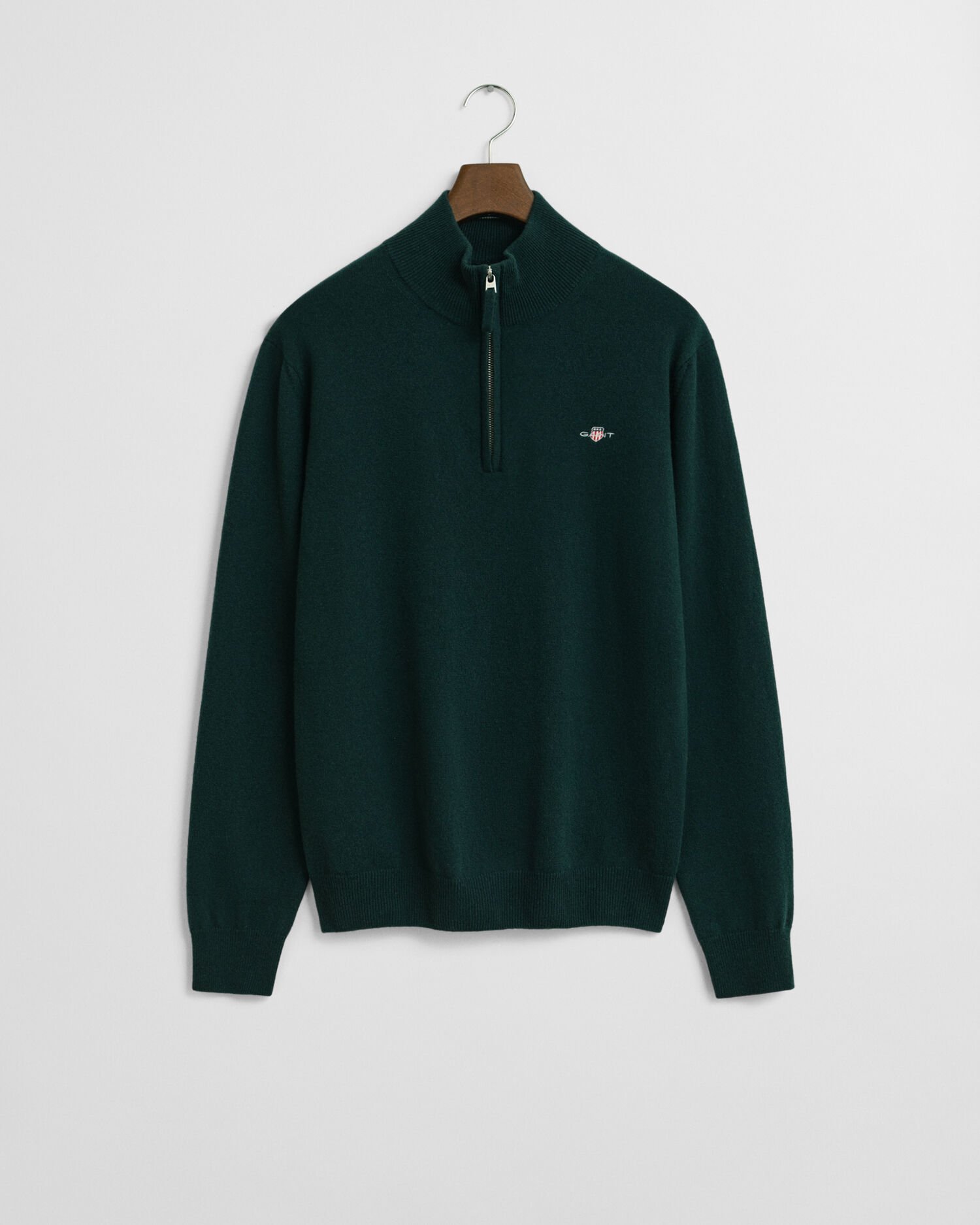 Superfine Lambswool Half-Zip Sweater