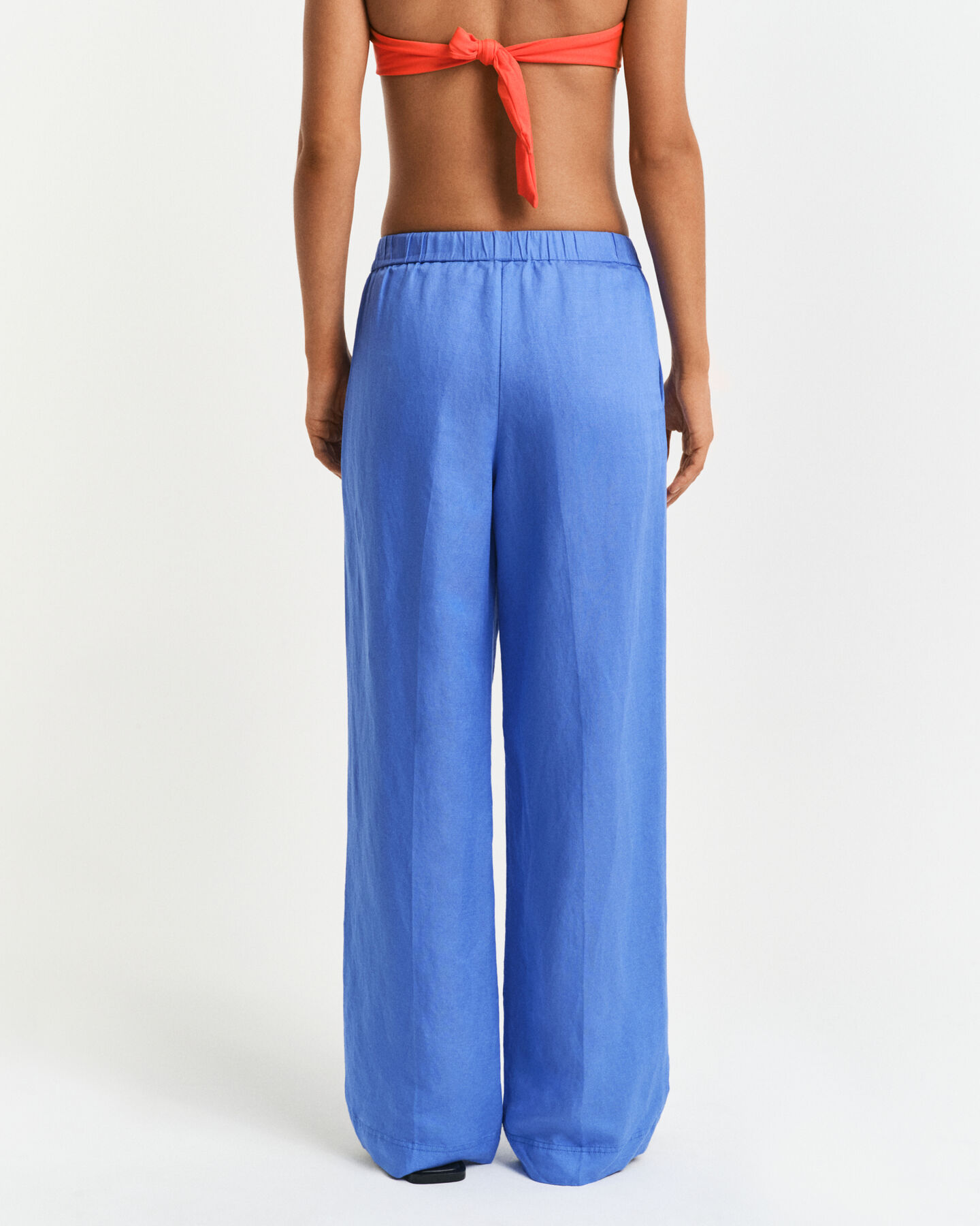 Relaxed Fit Leinenmix Pull-On Hose