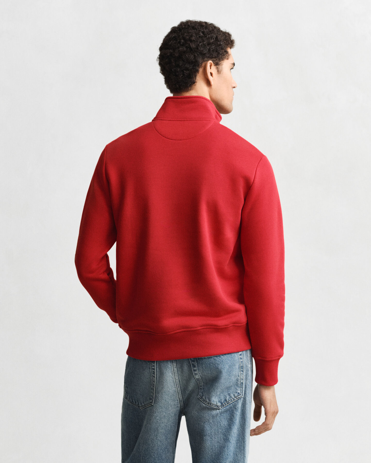 1949 Graphic Sweatshirt mit Reißverschlusskragen