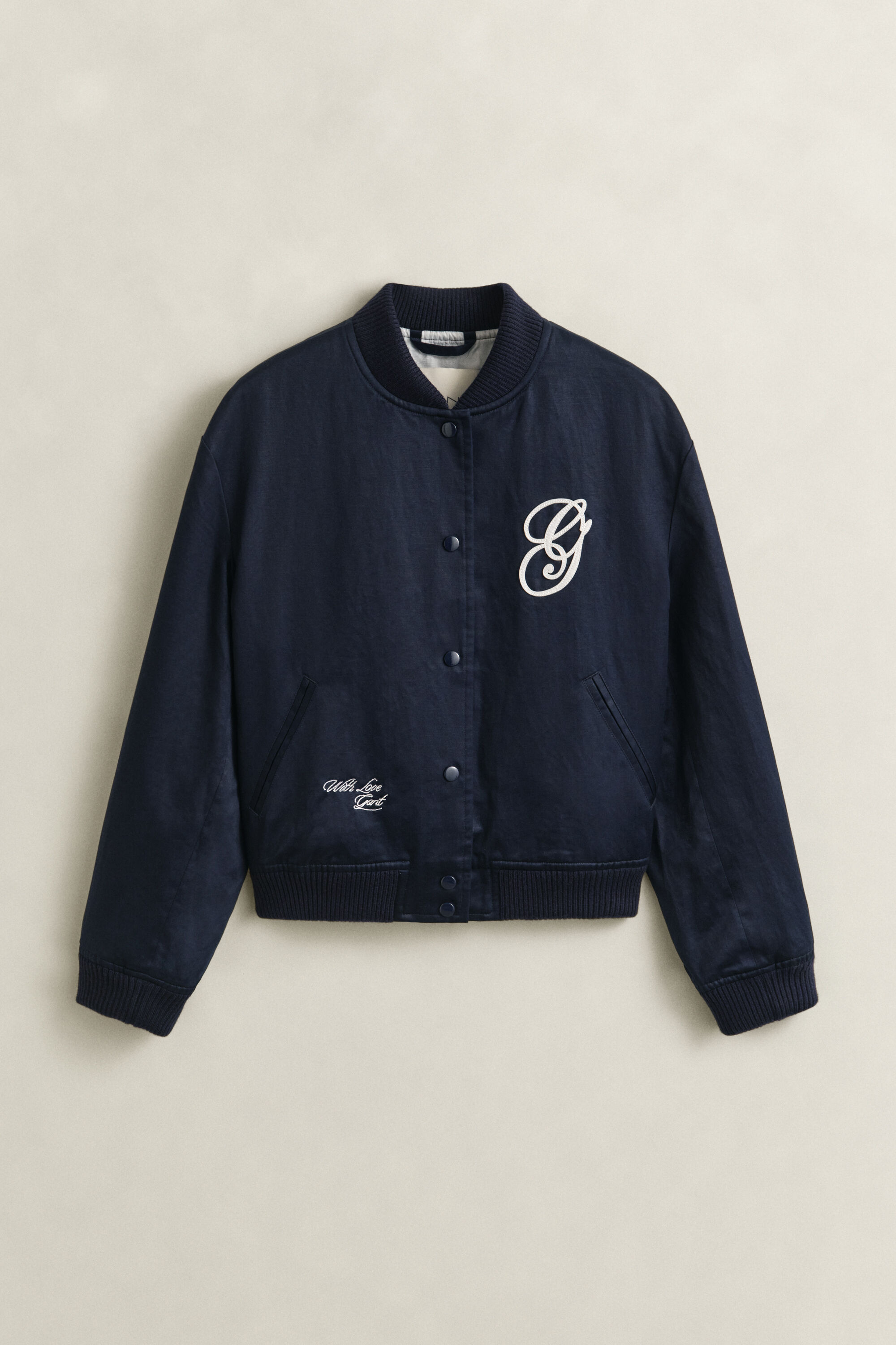 Gant Varsity Jacket in raso