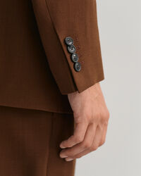 Oversized Wollkrepp Anzugsakko