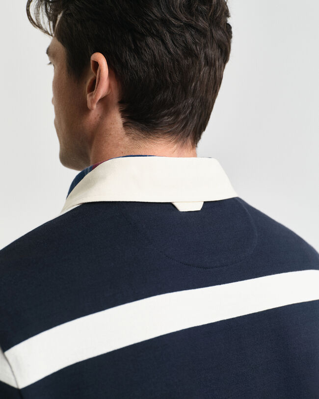 Heavy Rugger mit garngefärbten Streifen