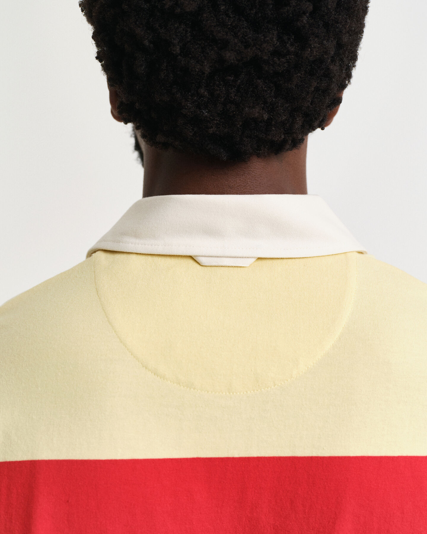 Kurzärmliges Heavy Rugger mit Streifen