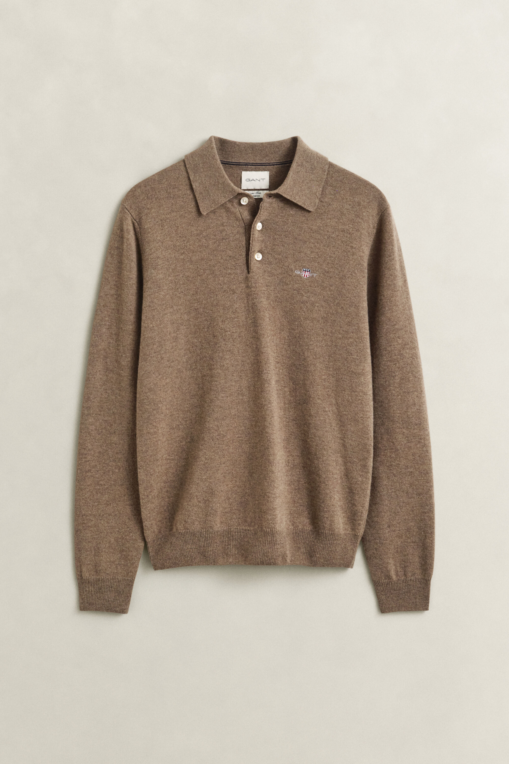 Superfine Lambswool Polopullover