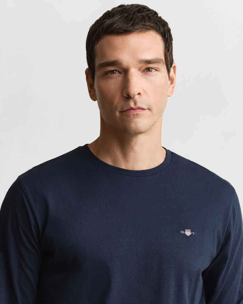 Shield Langarm-T-Shirt