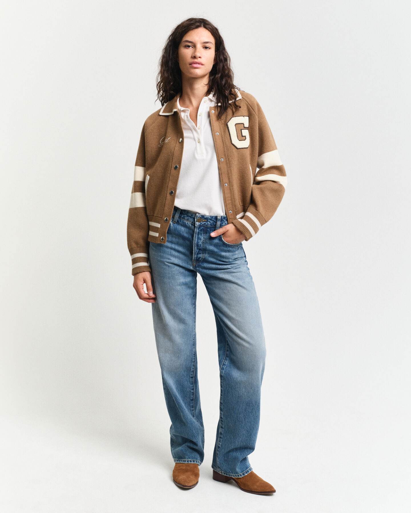 GANT Varsity Strickjacke