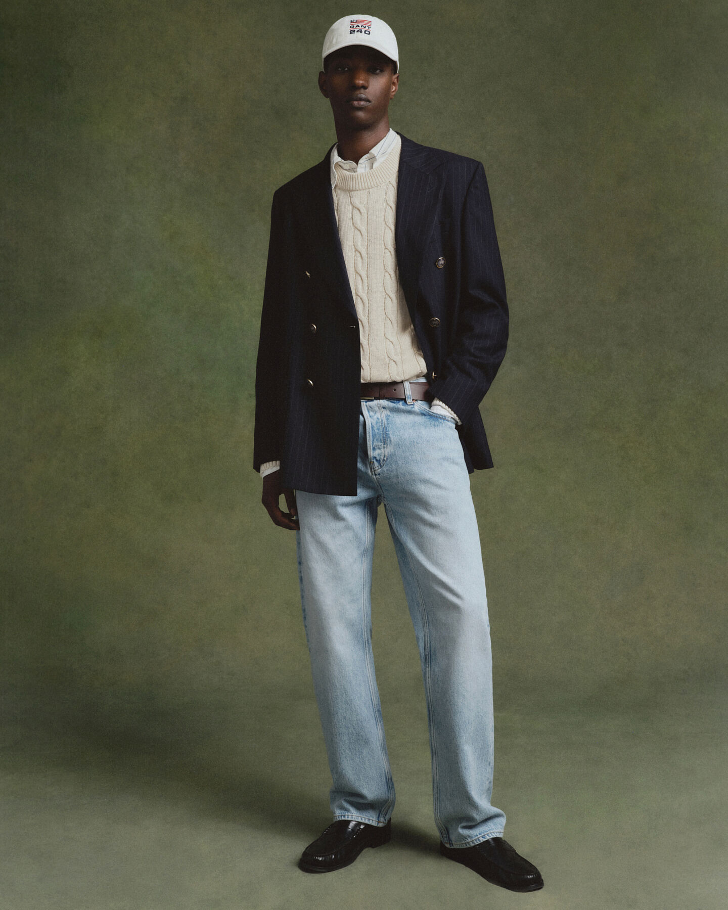 Zopfstrick Rundhalspullover