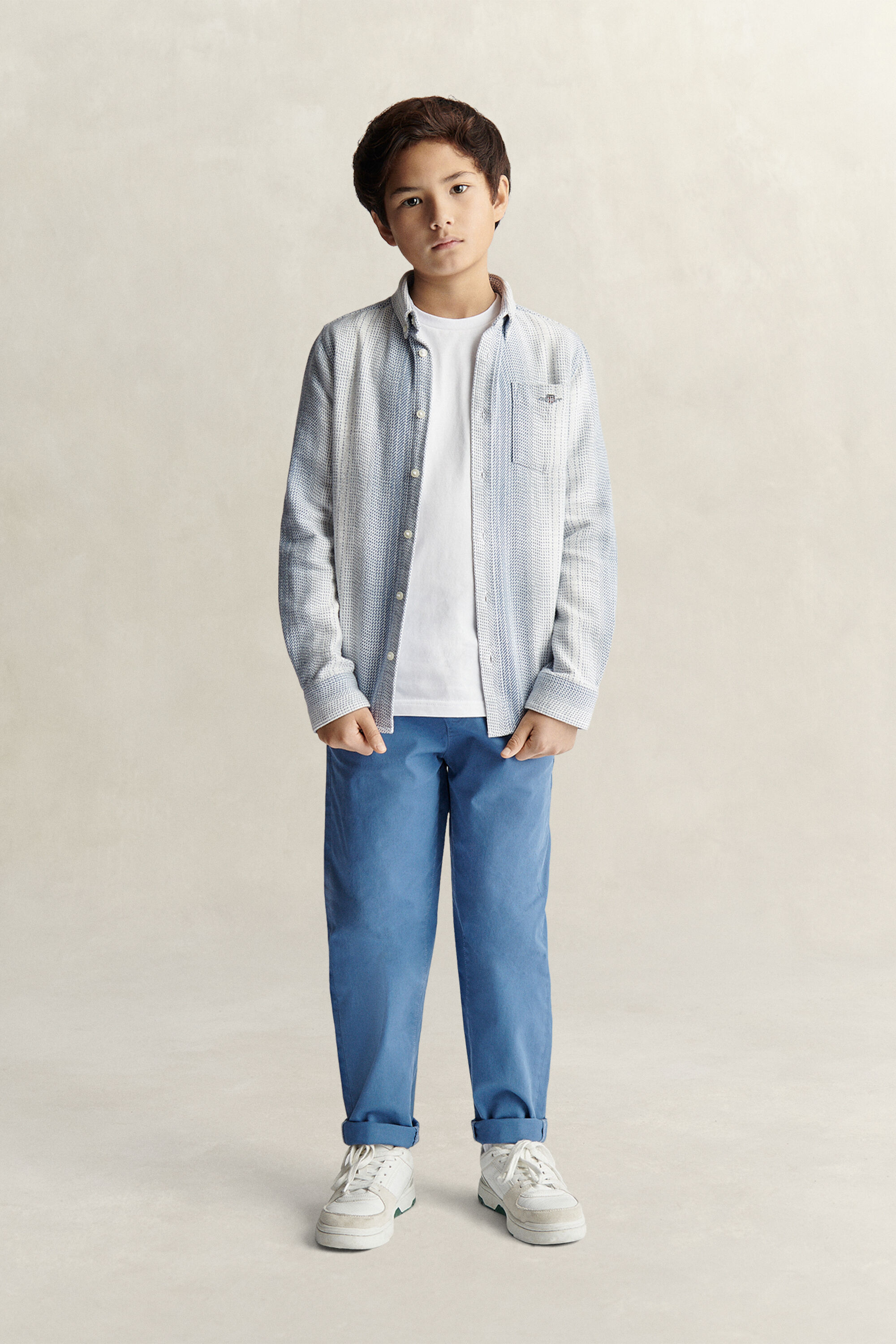 Teen Boys Checked Overshirt