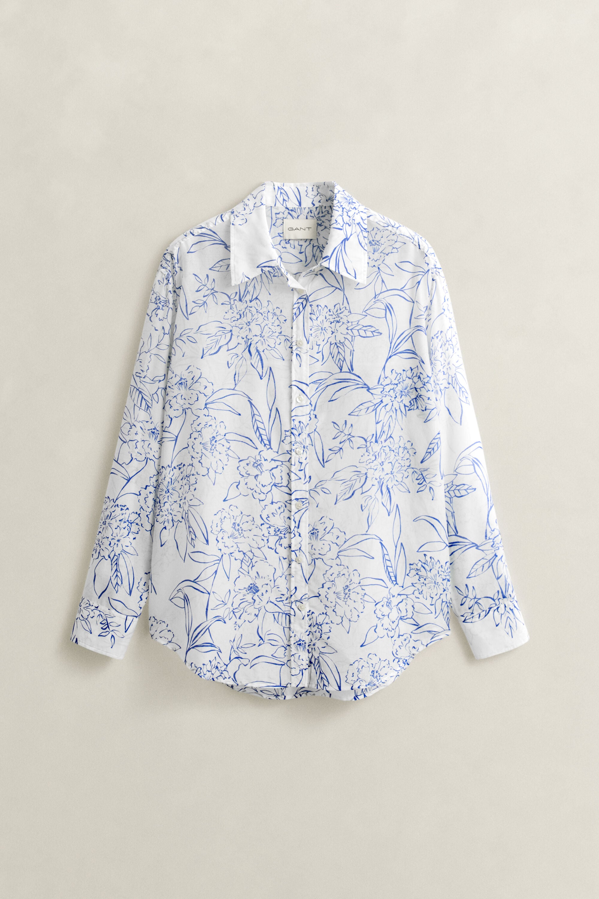 Floral Cotton Silk Shirt