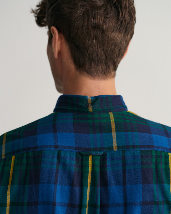 Regular Fit Tartan Flanellhemd