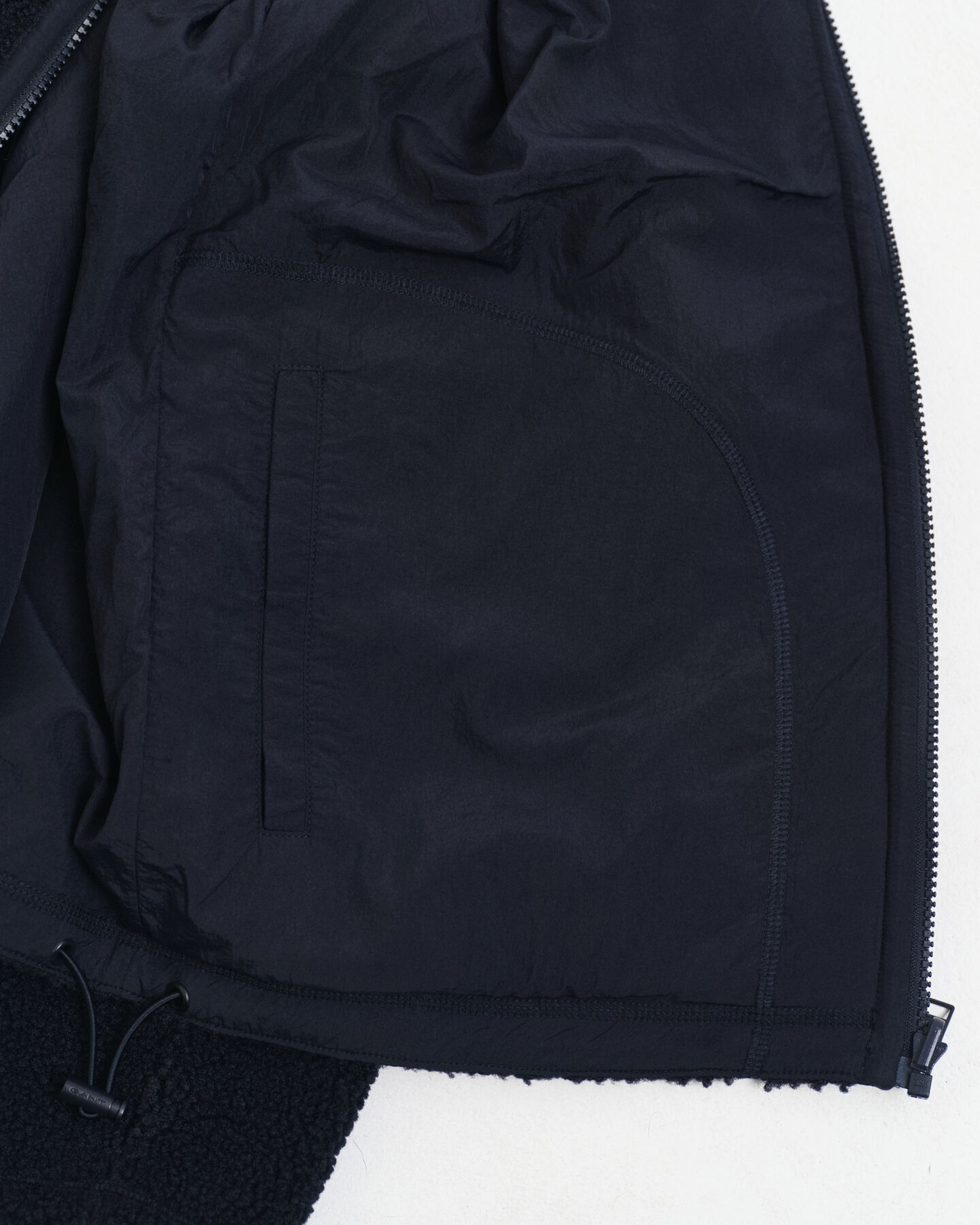 Wende-Fleecejacke mit Reißverschluss