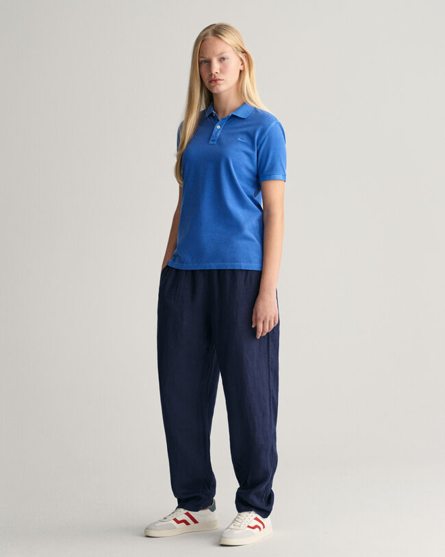 Teens Sunfaded Piqu&eacute; Poloshirt