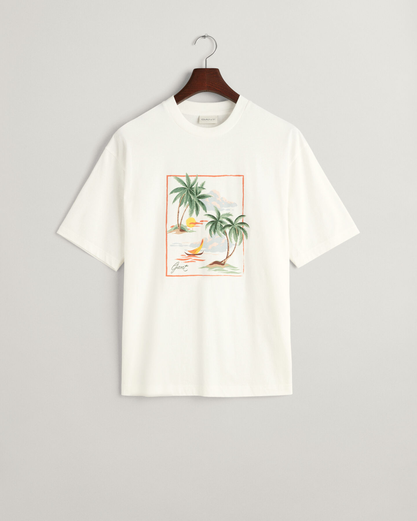 Hawaiian Print T-Shirt